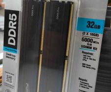 Brand New Pc Ram Crucial Pro Oc 32gb 2x16gb Ddr5 6000mhz Xmp Expo