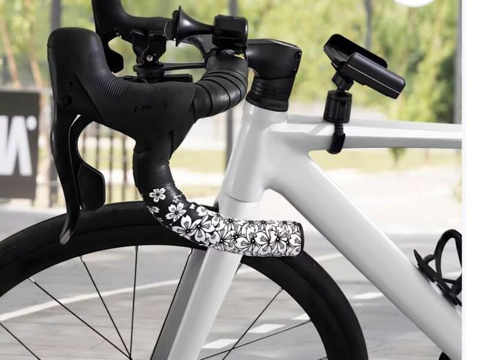 Road Bike Handlebar Tape, Black & White, New