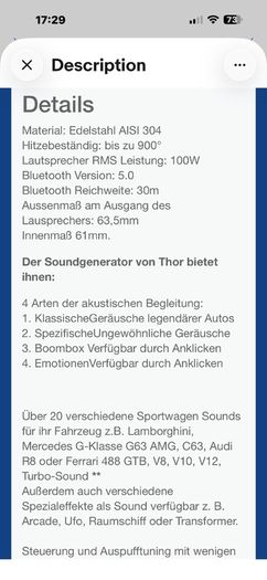 Thor sound generator sistem 2 boaster spieakers