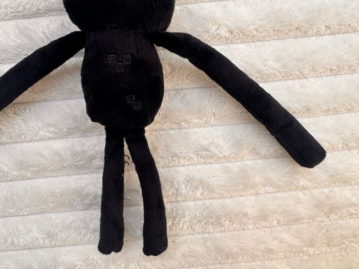 Minecraft Enderman Plush MoJang Gaming Black approx. 24 cm. Used NO Tag Please see photos