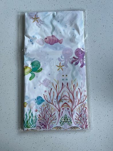Ocean Birthday Tablecloth