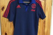 Manchester United FC. Official Adidas Mens Polo Shirt. Collect In Dublin Or Receive Via Post.