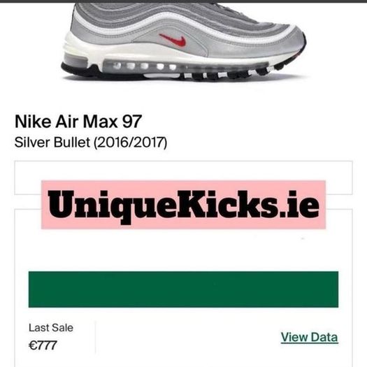 Nike Air Max 97 Rare Style Silver