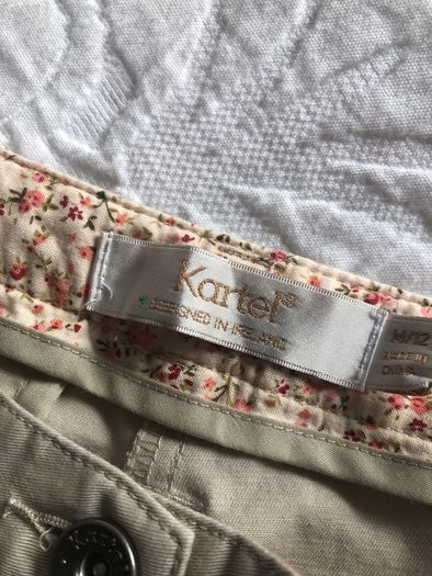 Ladies cream golf trousers BNWT