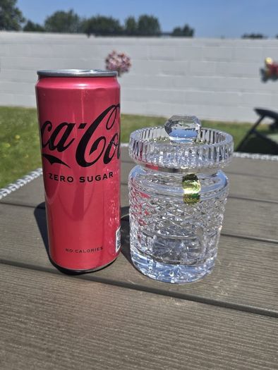 Vintage Waterford Crystal Lidded Preserve Jar