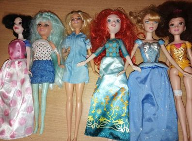 Barbie and Disney dolls bundle