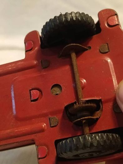 Wells Britmoy 1950's Friction Tinplate Truck