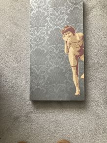 Canvas print, signed