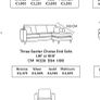 3 seater chaise sofa Image 6