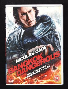 Bangkok Dangerous DVD Movie Stating Nicolas Cage, Nirattisai Kaljaruek & Shahkrit Yamnarm