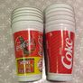 Coca Cola Plastic bottles/Beakers/Cups 2 Euro each Image 10