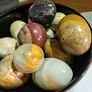 Eggs quartz agate 10 euro each Image 5