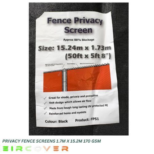 Privacy Fence Screens 1.7m x 15.2m (5'6'' x 49'9')