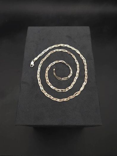 Vintage Italian Designer Milor Sterling Silver Multistrand Chain