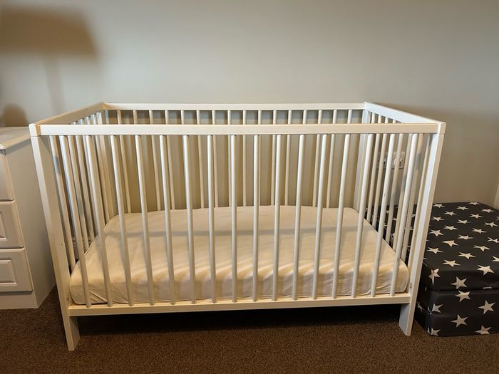 IKEA Gulliver White Cot