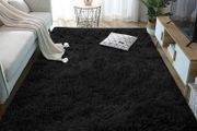 Shaggy Ultra Soft Tie Dye Area Rug White Modern Luxury Rug Plush Fluffy Area Rug Shag Faux Fur Bedroom Rugs For Living Room Baby Crawling Rug 60x90Cm VARIOUS COLOURS AVAILABLE (FREE POSTAGE)