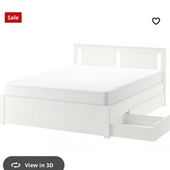 King size bed frame