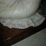 Italian Capodimonte figurine Dear 1987 by BELCAIR of seated lady. Image 3