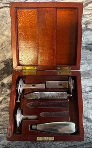 Antique 'Arnold and Sons' Instrument Set in Wooden Box