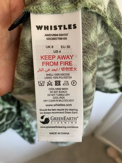 Whistles dress