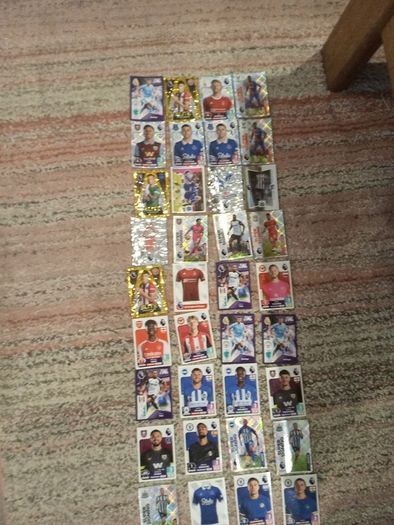 Premier league panini official sticker collection you can buy the whole box for 7 euros