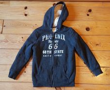 Age 8-9 Sherpa Fleece lined hoodie