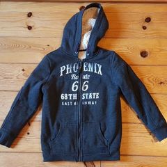 Age 8-9 Sherpa Fleece lined hoodie