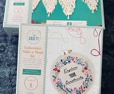 Makrame and hand stiching set