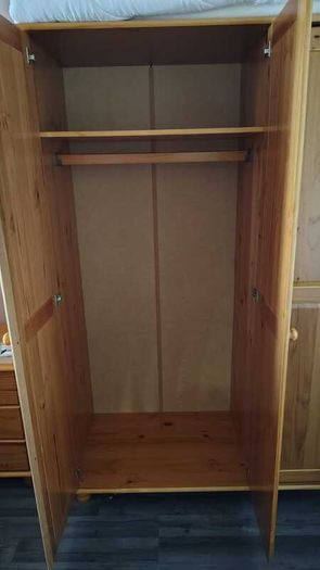 Wardrobe - Sol Pine Wood