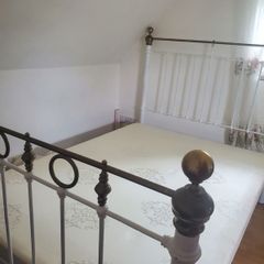 antique bed frame