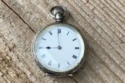 Antique silver ladies fob watch