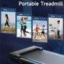 Walking Pad Treadmill for Home - Under Desk Treadmills Mini Portable Walking Running Machine Slim Compact Motorized Electric Treadmill with Adjustable Speed Remote Image 6