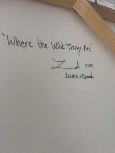 Canvas Art Where the Wild Things Are