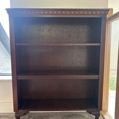 Mahogany bookshelf