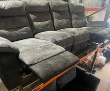 4 seater manual recliner sofa