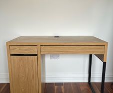 Desk with shelves and drawers