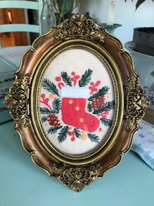 Handmade Embroidered Picture