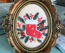 Handmade Embroidered Picture