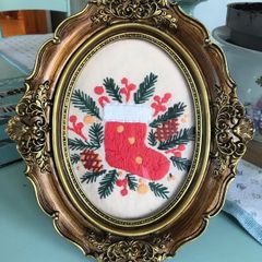 Handmade Embroidered Picture