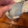 27 piece vintage French coffee set c.1930s,in sage green Image 7