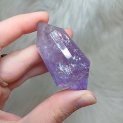 crystal amethyst voguel hand carved natural stone