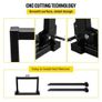3 Point Hitch Pallet Fork 907.2 kg, Fork Attachment for Category 1 Tractor, 64.8x55.9x104.1 cm, Steel Tractor Heavy Equipment Attachment Image 6