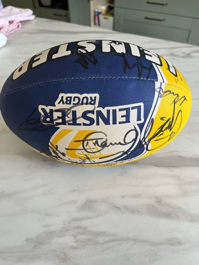 2010 Leinster Signed Rugby Ball