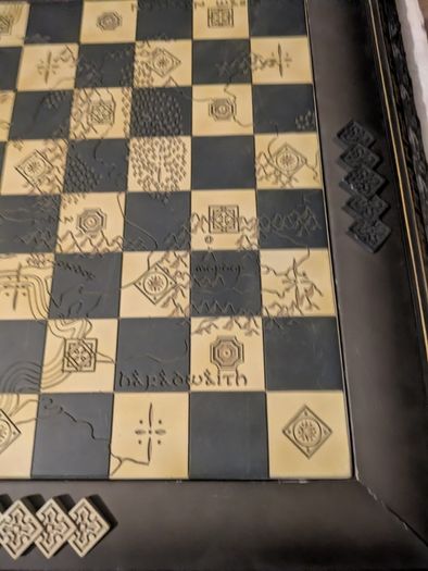 Lord Rings Eaglemoss Chess Board Official