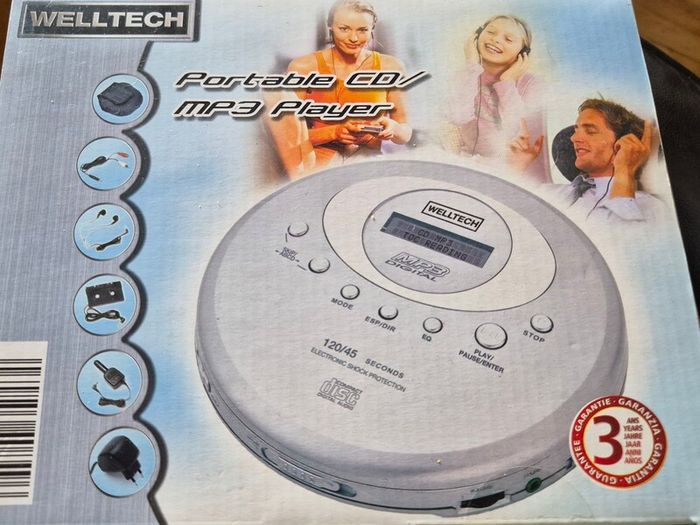 Welltech Portable cd / mp3 player