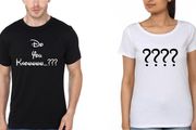 Cute Love Couple T-shirts Great Gift Present For Valentines Day Idea