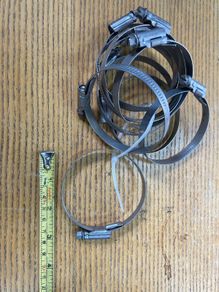 Mikalor 50-70mm stainless hose clips