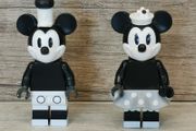 Vintage Lego Mickey and Minnie Series 2 Minifigures