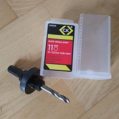 CK Tools Quick Release Arbor 11mm Shaft for 32-152mm Holesaws
