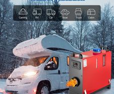 All in One Diesel Heater 5kw, 8kw. LCD.